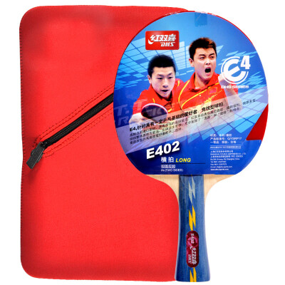 

Double Happiness DHS Table Tennis Racket 4 Star Horizontal Double-sided Anti-Acrylic Competitive E-E402 with a single package