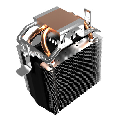 

Overclocking three PCCOOLER tower MINI CPU radiator 8CM blue light fan multi-platform double tower cooling with tube heat grease mute