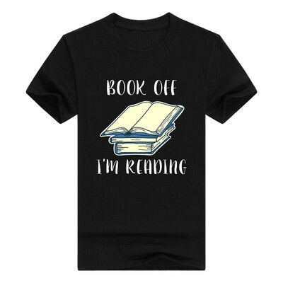 

Bookworm Gifts Book Off Im Reading Young Mens T-Shirt