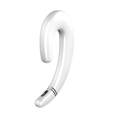 

DAMIX D9 not into the ear Bluetooth headset wireless mini ultra small bone earplugs hanging ear conduction driving millet apple Android mobile phone universal white