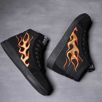 

Canvas shoes ice&fire double-day casual shoes fashion men&women couples tide shoes