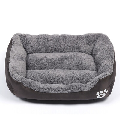 

Winter Square Universal House Sleeping Bed Warm Breathable Soft Comfortable Cat Dog Pet Supplies Mat Nest