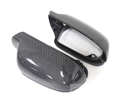 

Eppar New Carbon Fiber Mirror Covers 2PCS Compatible with Audi A4 B4 2013-2016