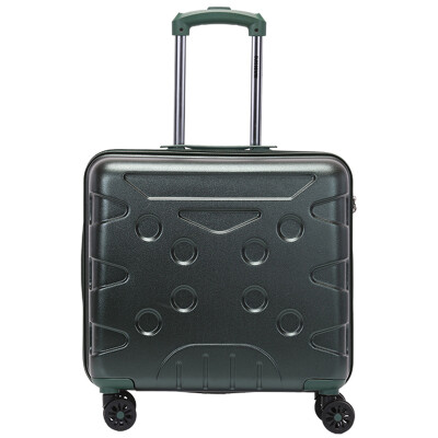 

【Jingdong Supermarket】 SUISSEWIN SN6603E Matte business business caster PC material Trolley case boarding box 18 inches dark green