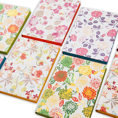 

Guangbo (GuangBo) 48K120 Zhang Fu ancient leather noodles / diary color design flower language random GBP48738