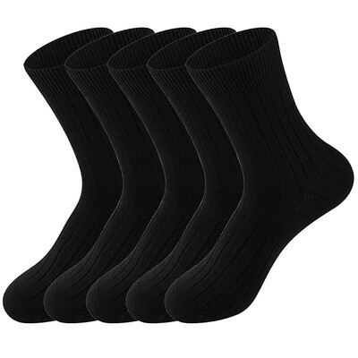 

LifeWheel Mens Cotton Busines Casual Athletic Autumn Winter Socks
