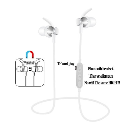 

Bluetooth headphone can plug in MP3 wireless earplug running headphone universal earphone Cordless Earpiece Casque Earbuds