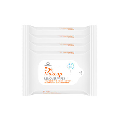 

Cotton secret mimicotton makeup remover wipes cleansing towel deep cleansing eye face lip gentle clean portable 30 pumping 4 pack