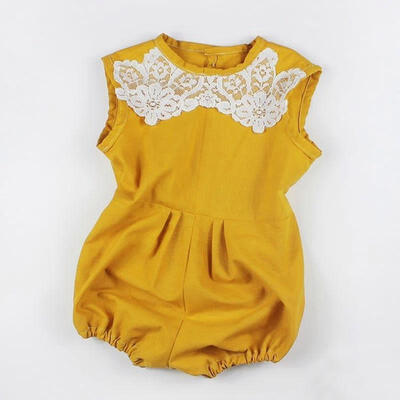 

USA Toddler Baby Girl Romper Jumpsuit Bodysuit Infant Clothes Outfit Sunsuit Set