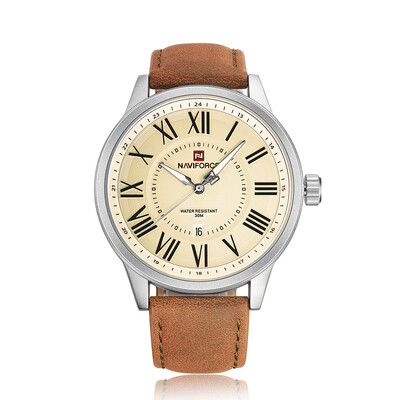

NAVIFORCE Fashion Men Watches 3ATM Water-resistant Quartz Luminous Casual Man Wristwatch Male Relogio Musculino