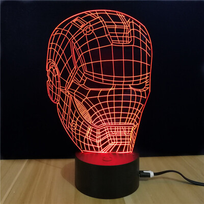 

MSparkling TD040 Creative Superhero 3D LED Lamp