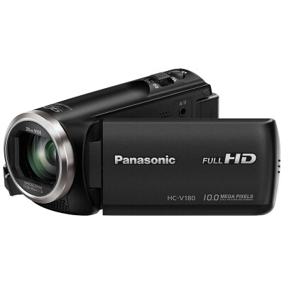 

Panasonic digital camera Panasonic Lumix HC-V180GK-K digital camera black 5-axis anti-shake level correction function 28mm wide-angle recording 90 times the smart zoom