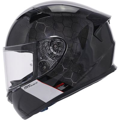 

MT HELMETS 969 motorcycle helmet men&women full-covering winter warm electric car helmet personality cool racing running helmet black red snake pattern carbon fiber XXL code