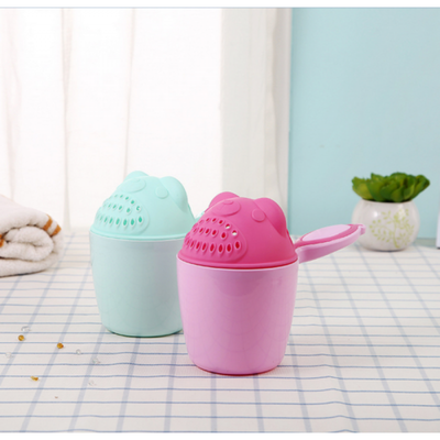 

AU STOCK Baby Bath Rinse Cup Waterfall Rinser Kids Bathing Shower Hair Wash