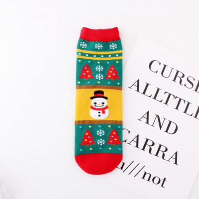 

Women Girl Christmas Socks Santa Claus Gift Kids Unisex Xmas Funny Warm Socks CA