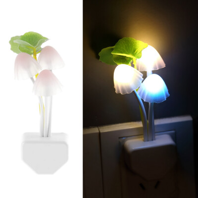 

LED 7 Color Light Sensor Mushroom Night Light Lamp Gift Home Lighting