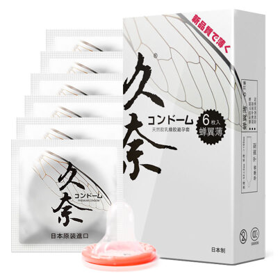 

Jiunai condomssuper thin&super smooth6 ct