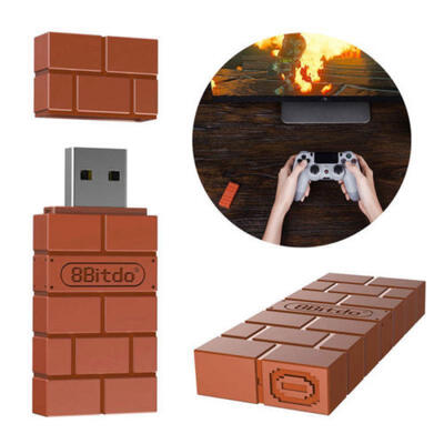

Wireless Bluetooth 8Bitdo Receiver USB Converter For Nintendo Switch Adapter New