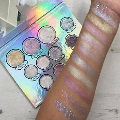 

The Glitter Eyes Unicorn 11 Colors Palette Eyeshadow Glitter Glow Make-Up AU
