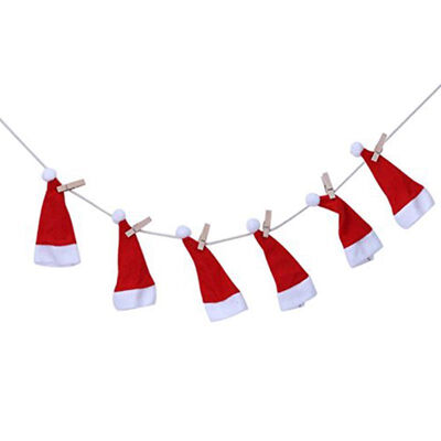 

UpperX Small HatClothes Christmas Decorations Pattern Design Pull Flag