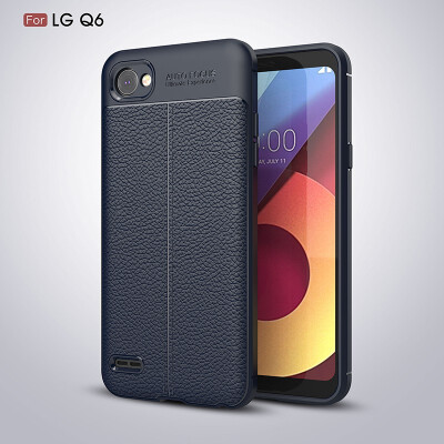 

For LG K10 2018 Phone Cases Business Dirt-Resistant Plain Super Soft Silicone Fitted Cases For LG K10 2018 Mobile Phone Case