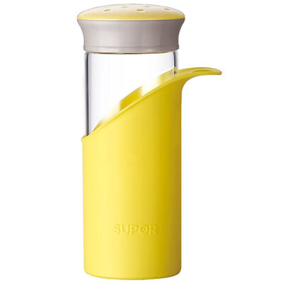 

Jingdong Supermarket Supor supor slim heat-resistant glass · crystal rhyme series cup 280ml Hong Mang yellow KC28AV2