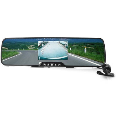 

Sourcingbay® Bluetooth Car Rearview Mirror with Wireless Backup Camera + 3.5''tft Screen + Wireless Earphone + 2 Speakers + 2 Mic + Fm