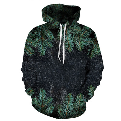 

QYDM0168Mens Hoodie 3D Printed Women Pullover Sweater