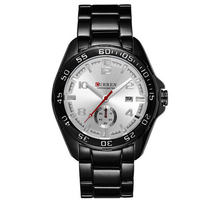 

Fashion Faux Leather Mens Analog Quarts Watches Blue Ray Men Wrist Watch 2018 Mens Watches Top Brand Luxury Casual Watch Clock