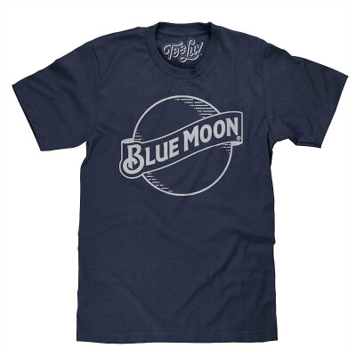 

Blue Moon Beer T-Shirt - Blue Moon Brewing Company Logo Shirt