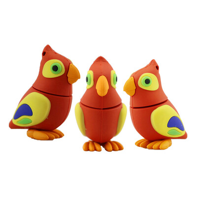 

4G 8GB 16GB 32GB 64GB 128GB Parrot Model PenDrive Thumb Pen Drive U Disk USB Drive Memory Card USB Drive USB Flash Drive USB Drive