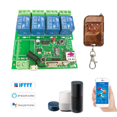 

eWeLink 433Mhz Smart Remote Control Wireless Switch Universal Module Wifi Switch