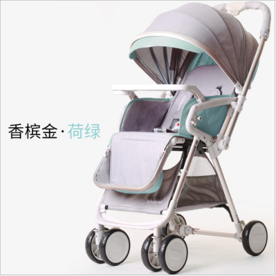 

Baby strollers can sit or lie down on high view super light portable simple folding children 0-3 years old car