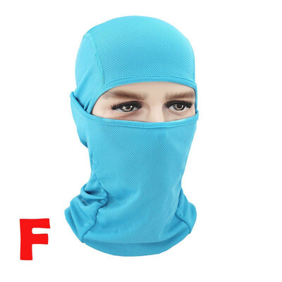 

Cool Soft Outdoor Motorcycle Full Face Mask Lycra Balaclava Ski Neck Protection