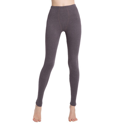 

Little nurses autumn pants warm pants men&women single piece plus knee pads thickening long pants HFK002 gray coffee color  16595