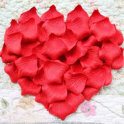 

100 Pieces Wedding Decorations Valentine\ Day Confession Cloth Art Petals