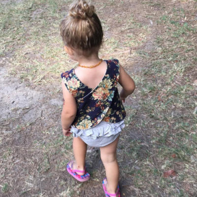 

Casual Newborn Infant Kids Baby Girl Irregular Vest Shorts Pants Floral Clothes