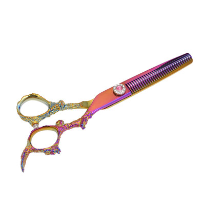 

Professional Hair Thinning Teeth Shears Stainless Steel Colorful Hair Cutting Scissors Solon Home Use