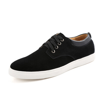 

JUQI Business Men Oxford Genuine Leather Shoes