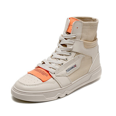 

Mens fashion casual boots high-top shoes