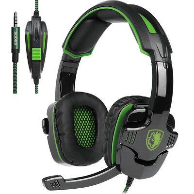 

SADES SA-930 35mm Gaming Headsets with Microphone Noise Cancellation Music Headphones Black-purple for PS4 New Xbox One Laptop Ta