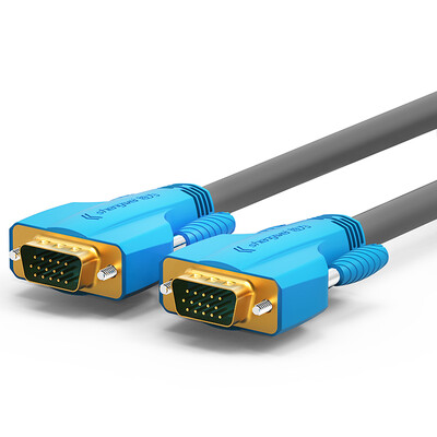 

Win shengwei VC-8250 3 9 engineering grade flame retardant high-definition signal cable 25 meters diameter 85mm double magnetic computer TV VGA cable
