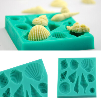 

Silicone 3D Seashell Beach Shells Cake Molds Chocolate Mould Decoration