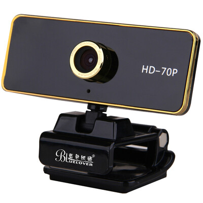 

Blue Bans BLUELOVER Camera Desktop PC Computer Notebook Video Conference Web Camera HD 720P S70 Black