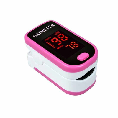 

Douleway Finger Pulse Oximeter - Portable Blood Oxygen Saturation & Heart Rate Monitor with Lanyard