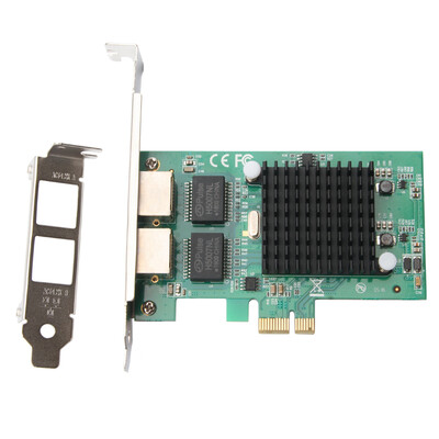 

Konjac MOGE MC2254 PCI-E x1 Gigabit dual-port server NIC soft routing ROS convergence Intel Intel82575EB chip