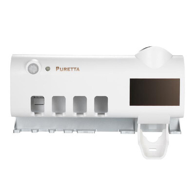 

PURETTA UV Toothbrush Sterilizer Solar Toothbrush Sanitizer Toothbrush Rack Toothbrush Holder Toothbrush Stand Brush Holder with T