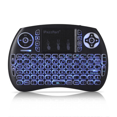 

iPazzPort 21S Wireless Mini Keyboard Backlight Function with Touchpad