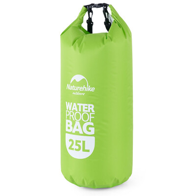 

NH outdoor 15-25 liters waterproof bag swim bag outdoor multi - purpose drift bag waterproof storage bag fruit green 25L