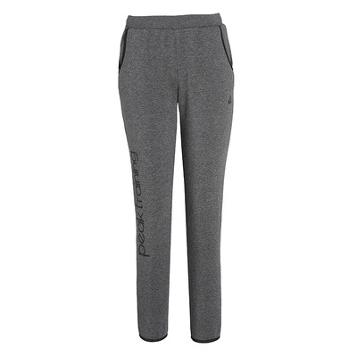 

PEAK womens autumn&winter new knit wool trousers comfortable casual warm sports pants DF384012 deep flower gray S code